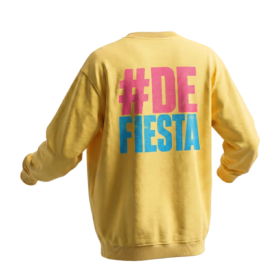Buzo #DEFIESTA Amarillo