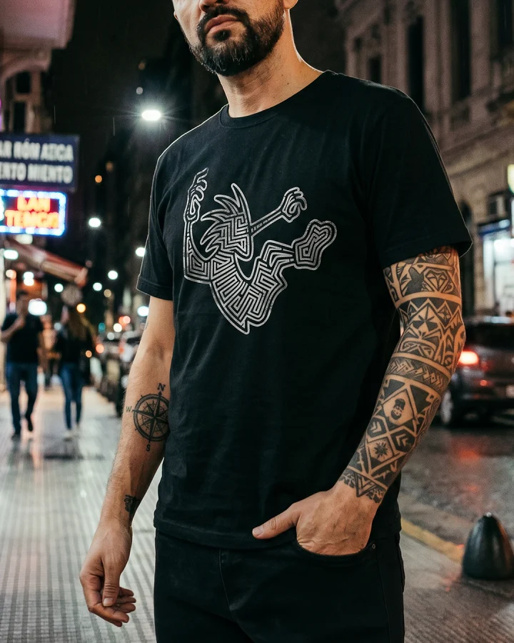 Remera Mosher Laberinto