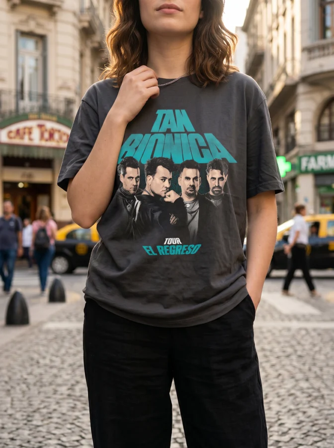 Remera TB Rock 2 Negra